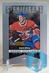 2018-19 Upper Deck Synergy Significant Selections Jesperi Kotkaniemei #SS-6